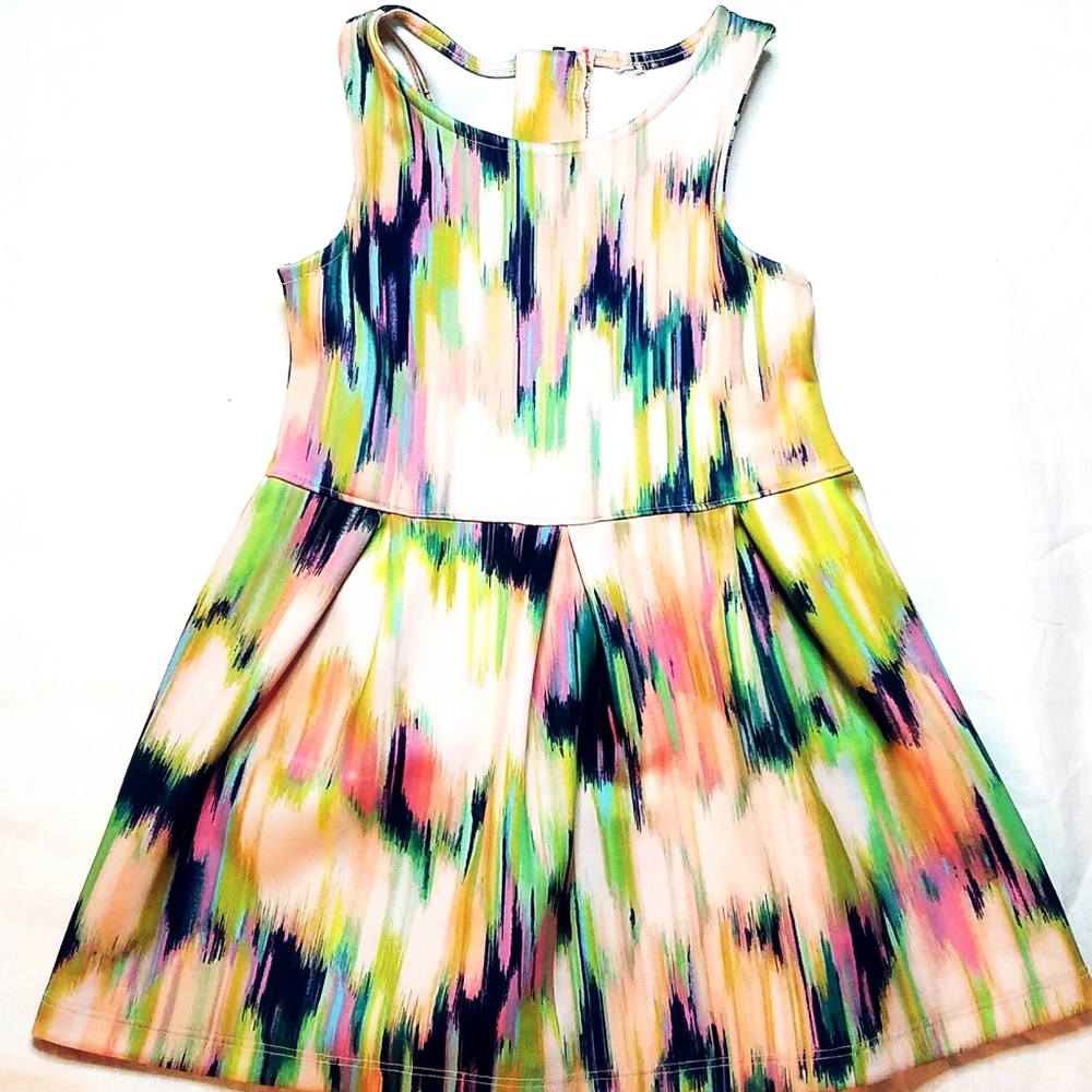 🏷Paint Stroke Racerback Dress